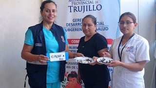 Trujillo: Fortalecen lucha contra la anemia con sesiones demostrativas para madres de familia