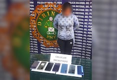 Detienen a joven de 19 años con celulares robados en el Cercado de Arequipa