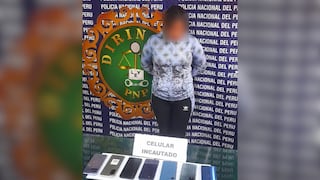 Detienen a joven de 19 años con celulares robados en el Cercado de Arequipa