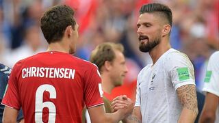 Dinamarca vs Francia: Daneses y galos empatan y pasan a octavos de final 