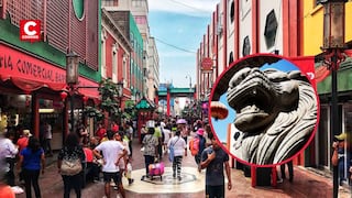 Cercado de Lima: Delincuentes roban dientes y esfera de los Leones Fu en el Barrio Chino
