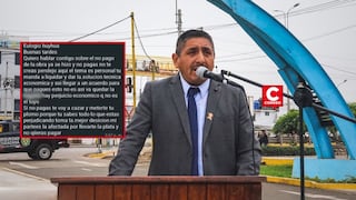 Alcalde de Punta Negra recibe amenazas de muerte a través del celular de su menor hijo por obra en Boulevard