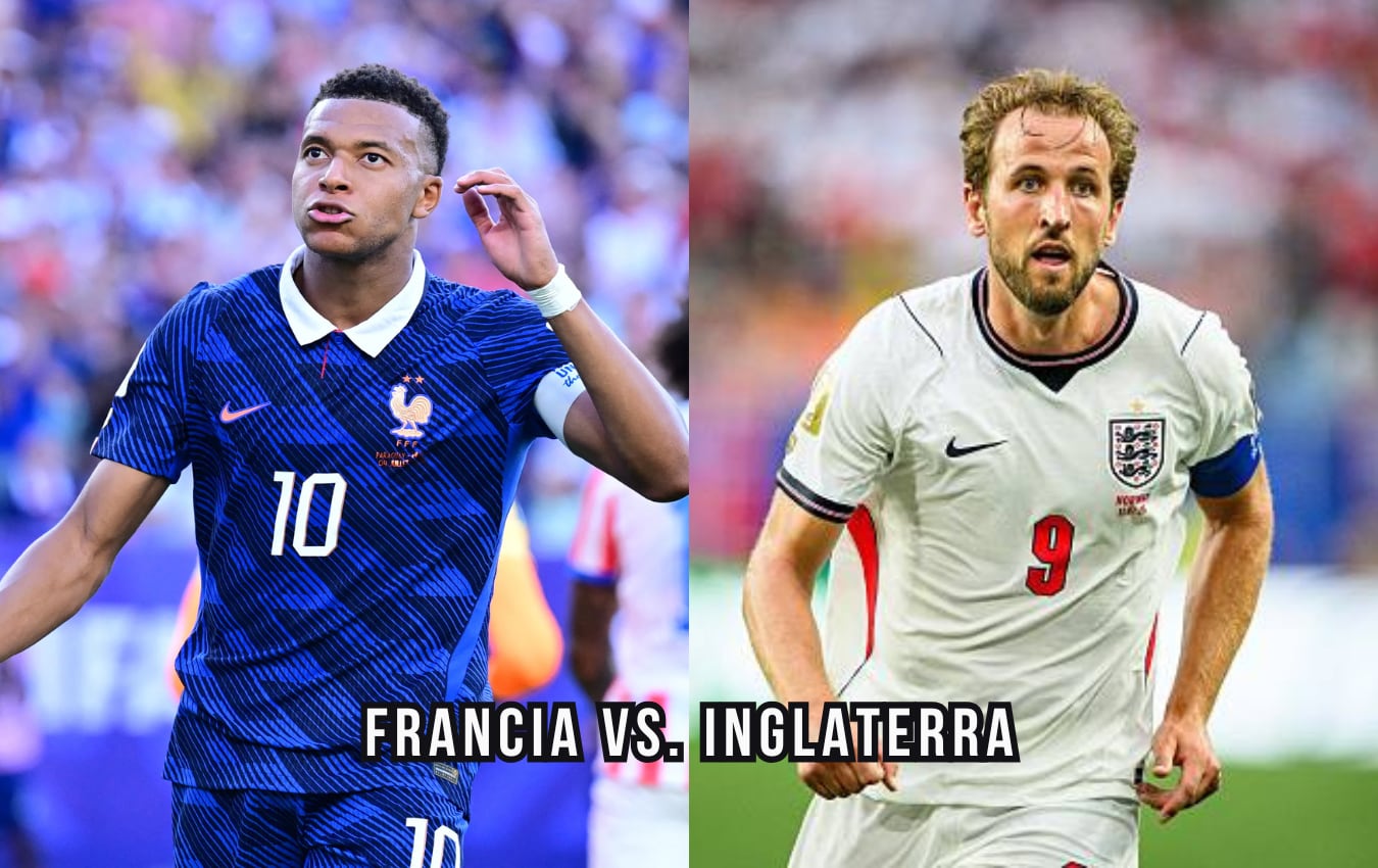 Francia vs. Inglaterra: el partido será este sábado 18 de julio. Foto: AFP/GETTY IMAGES.