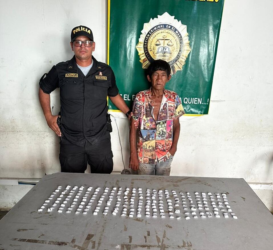 Según la Policía Nacional del Perú (PNP), Adrián Santos Sunción Aguilar registra antecedentes por el delito de tráfico ilícito de drogas