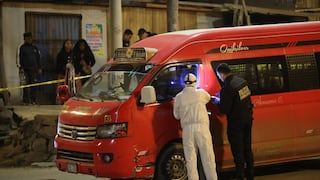 San Juan de Miraflores: Dos heridos graves tras ataque a balazos a combi de “Los Rojitos”