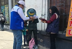 Intervinieron a 11 niños en situación de trabajo infantil en el Cercado de Arequipa