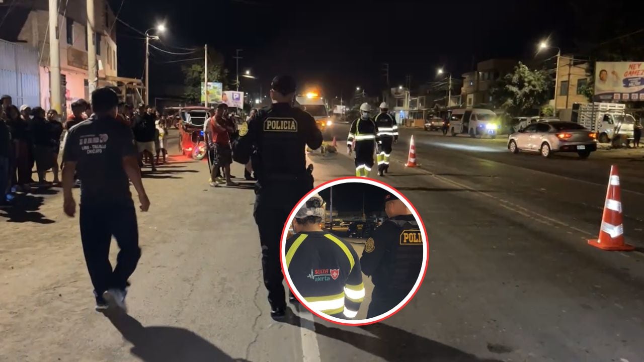 El accidente ocurrió a la altura del centro poblado California.