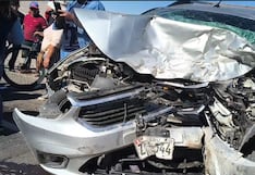 Arequipa: Choque entre dos camionetas deja un muerto y varios heridos en Alto Siguas