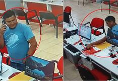 Ica: sujeto roba celular de trabajadora de la Caja Huancayo