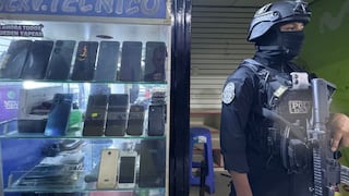 Trujillo: Incautan más de 115 celulares de dudosa procedencia