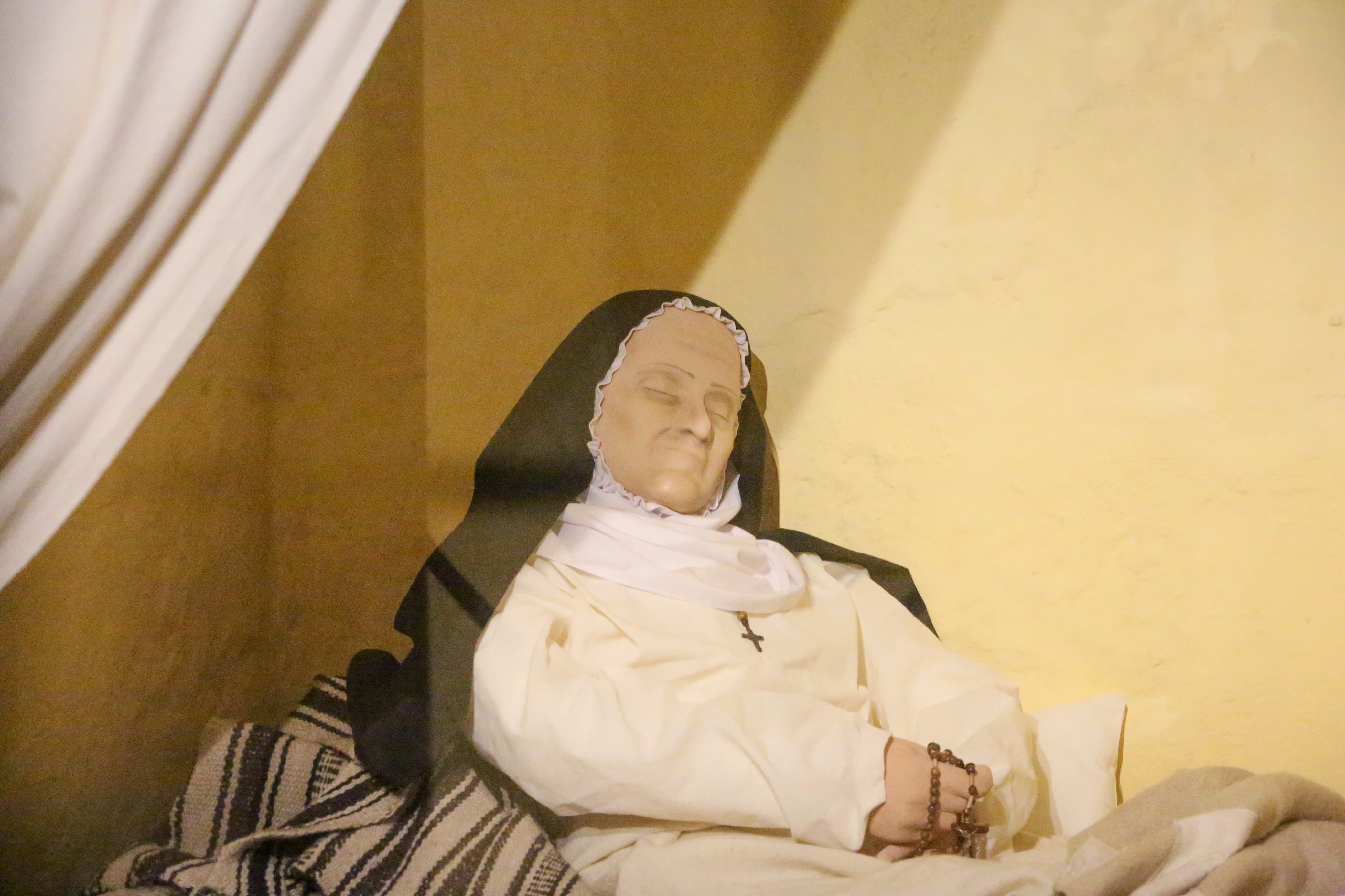 Representación de Sor Ana de los Ángeles en el Monasterio de Santa Catalina. Foto: Leonardo Cuito.