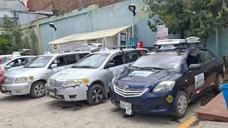 Mil vehículos son registrados bajo la modalidad de “taxi independiente” en Huancayo