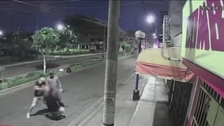 Santa Anita: delincuentes golpean brutalmente a joven durante asalto en avenida Avutardas