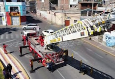 Tacna: Vida útil de vehículos de los bomberos venció hace 10 años