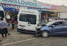 Arequipa: Choque múltiple deja un herido en la Panamericana Sur, en Islay
