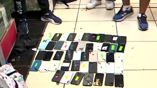 Más de dos mil celulares robados incautados en lo que va del año en Huancayo