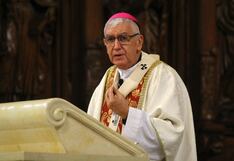 Cardenal Carlos Castillo renuncia como arzobispo de Lima al cumplir 75 años