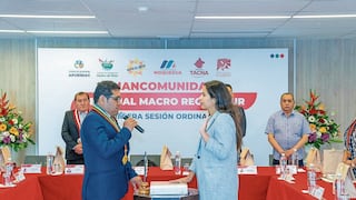 Norma Ortega asume presidencia de la Mancomunidad de la Macrorregión Sur de Consejeros Regionales