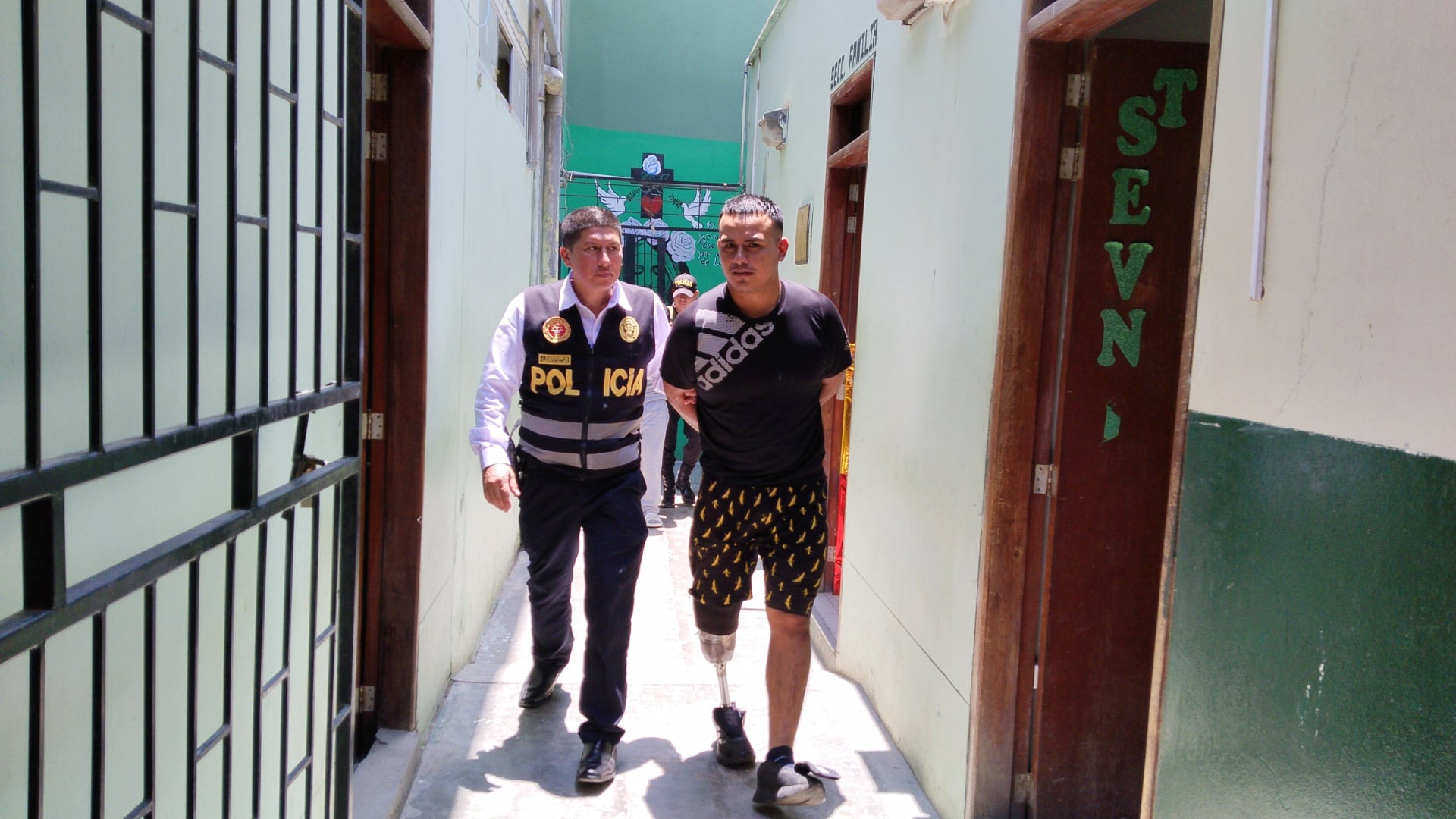 Bandido con discapacidad.