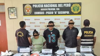 Pisco: desarticulan a “Los malditos de habitad” por microcomercialización de drogas