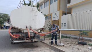 Piura: Vivienda dispone cisternas para dotar de agua a centros de salud en Veintiséis de Octubre