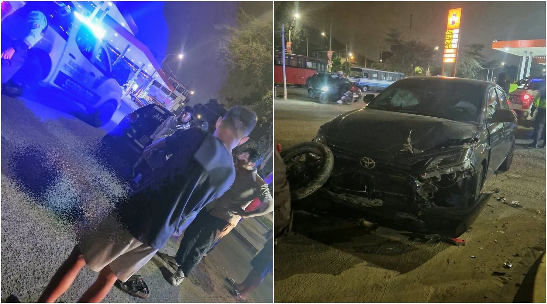 Ica: estudiante de 20 años muere tras caer de motocicleta conducida por joven ebrio