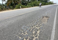 Piura: Transportistas denuncian el mal estado de la carretera Panamericana