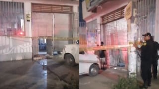 Trujillo: Delincuentes detonan un aparato explosivo en exteriores de una panadería y dejan daños materiales (VIDEO)