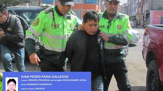 Tacna: Policía detiene a regidor por presunta violación sexual a menor de 5 años