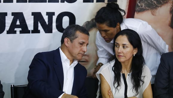 Nadine Heredia y Ollanta Humala. (Foto: Leandro Britto | Archivo El Comercio)