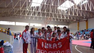 Cusco arrasa con medallas en torneo de taekwondo