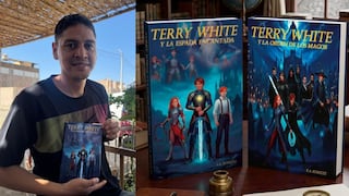 De marino y mototaxista a escritor: pisqueño crea saga de fantasía y ya vende sus libros en todo el mundo