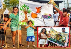 Una fiesta llena de pintura y carnaval en Monte Castillo