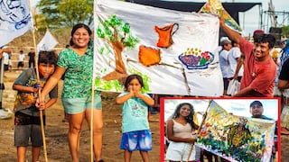 Una fiesta llena de pintura y carnaval en Monte Castillo