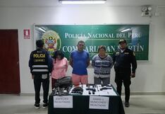 Caen “Las Ratas de Piura” con armas de fuego
