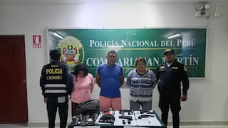 Caen “Las Ratas de Piura” con armas de fuego