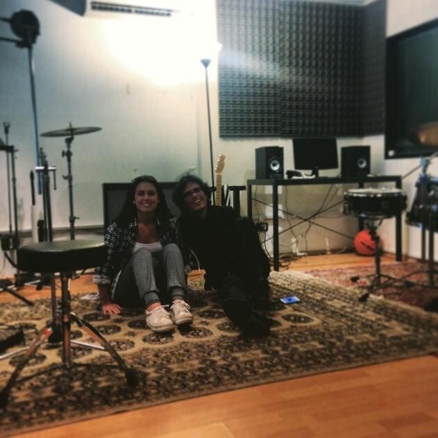 María José Suárez - Vértiz junto a su padre.