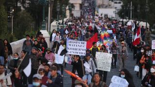 Arequipa: Los rostros del descontento a nuestro Gobierno y que alzan su voz en protesta (FOTOS Y VIDEO)