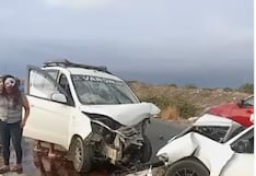 Tres personas se salvan de morir en dos accidentes en Piura