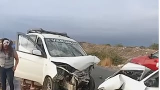 Tres personas se salvan de morir en dos accidentes en Piura