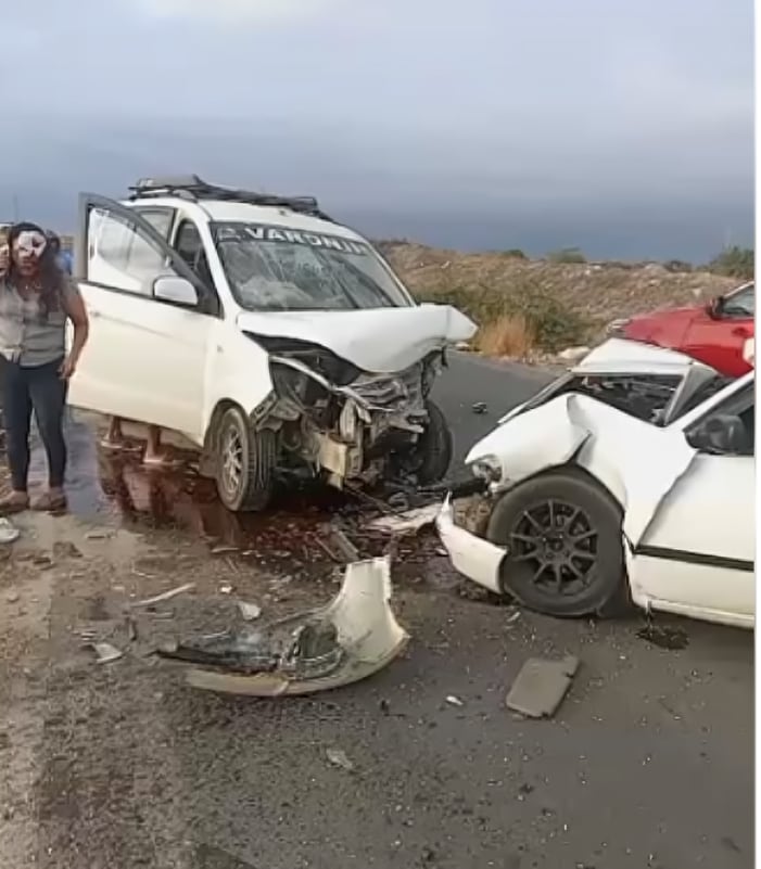 Heridos por accidentes de tránsito.