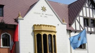 Declaran nulidad de elecciones del Colegio de Abogados de Lima