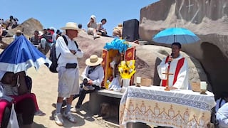 Chincha: devotos acompañan peregrinación de “La Peoncita” hacia Piedra Virgen