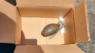 Trujillo: Trabajador del Segat encuentra una granada de guerra cerca de un contenedor de basura