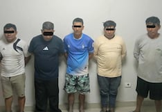 Trujillo: Capturan a presuntos integrantes de la banda criminal “Los Topos de Salaverry”