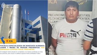 Ica: prisión preventiva contra sujeto investigado por amenazar a fiscal y su familia