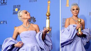 ​Lady Gaga gana premio en los Globos de Oro 2019 por la Mejor Canción en 'A Star is Born'