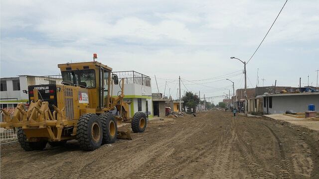 Huanchaco: ​Realizan el mejoramiento de calles que fueron afectadas por quebrada El León