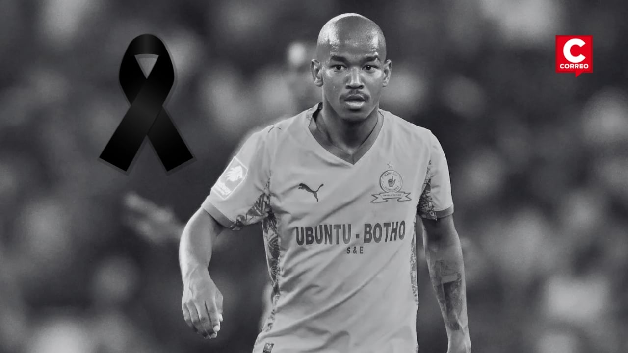 Murió Jayden Adams, volante de Sudáfrica que fue titular en el Mundial 2026. Composición: Diario Correo.