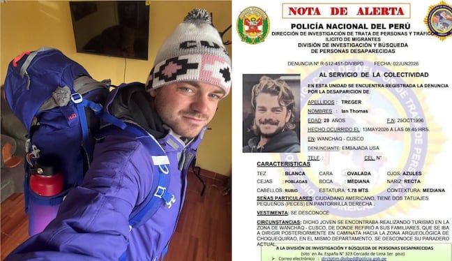 Hallan cadáver que pertenecería a turista desaparecido en Cusco